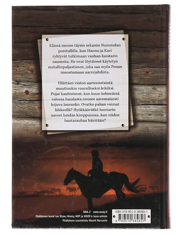 Luostarin aaveet - Merja Jalo - Nuorten kirjat - 10105530025 - 1