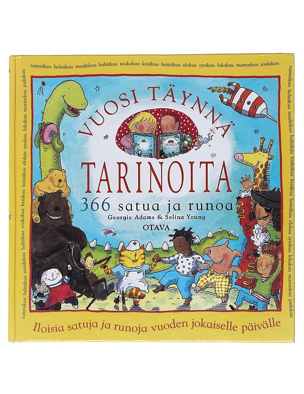 Vuosi täynnä tarinoita : 366 satua ja runoa - Adams, Georgie - Lastenkirjat - 10105530040 - 0