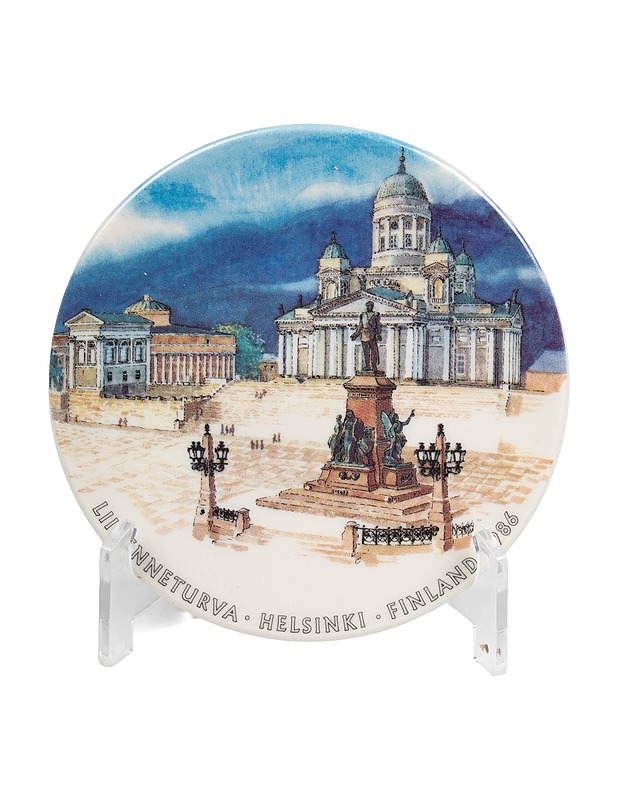 ARABIA Liikenneturva Helsinki 1986 seinälautanen - Designsuosikit - 10105530044 - 0