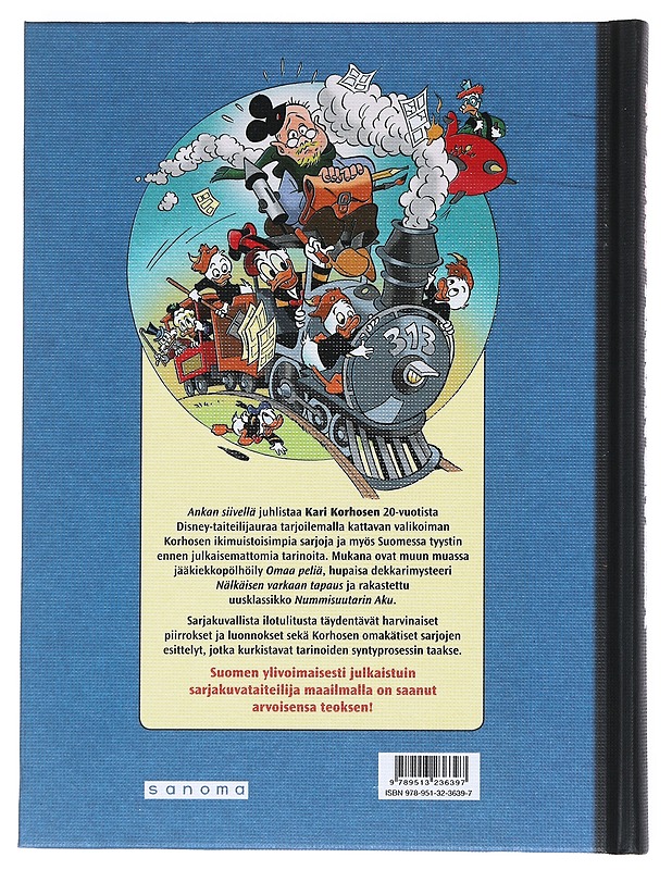 Ankan siivellä : 20 vuotta Ankkalinnassa - Korhonen, Kari - Sarjakuvat - 10105530092 - 1