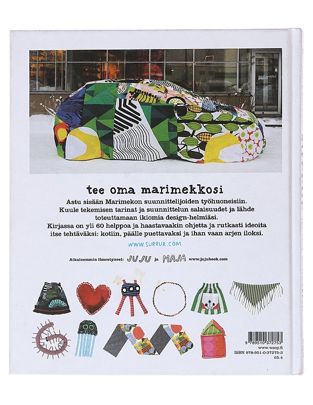 Surrur tee oma Marimekkosi - Mari Savio, Kati Rapia - Tietokirjat ja oppaat - 10105530103 - 1