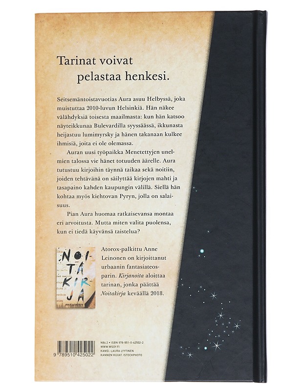 Kirjanoita - Anne Leinonen - Fantasia- ja scifi - 10105530136 - 1