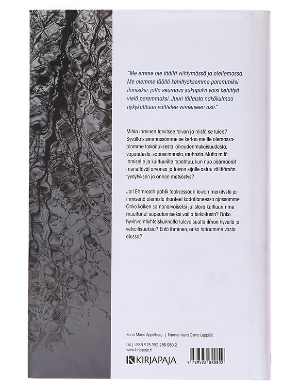 Toivon tarkoitus - Jari Ehrnrooth - Tietokirjat ja oppaat - 10105530139 - 1