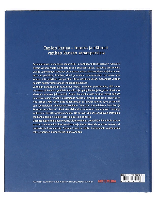 Kalevalaista luontoa - Hannu Hautala, Reijo Heikkinen - Lemmikki- ja luontokirjat - 10105530153 - 1