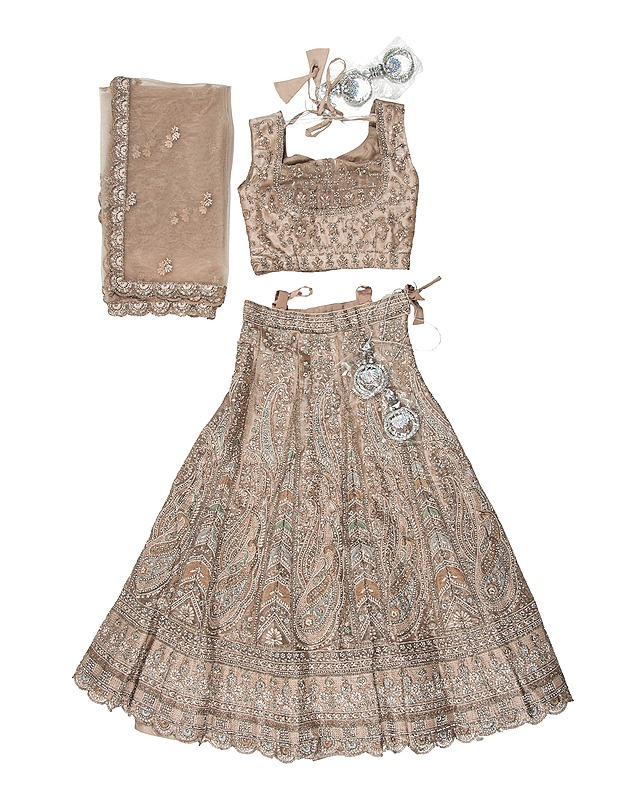 Intialainen juhla-asu, lehenga choli - Mekot ja hameet - 10105530151 - 1