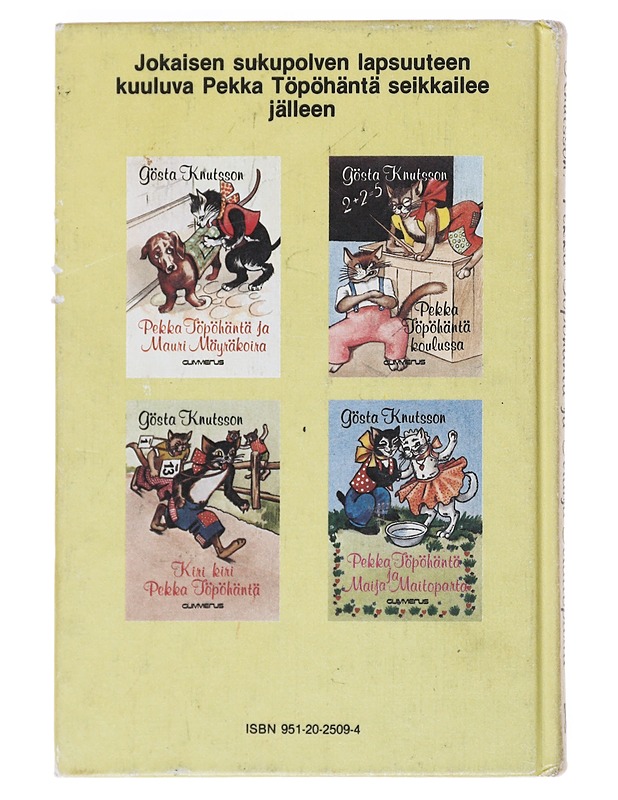 Pekka Töpöhäntä ja Maija Maitoparta - Knutsson, Gösta - Lastenkirjat - 10105530165 - 1