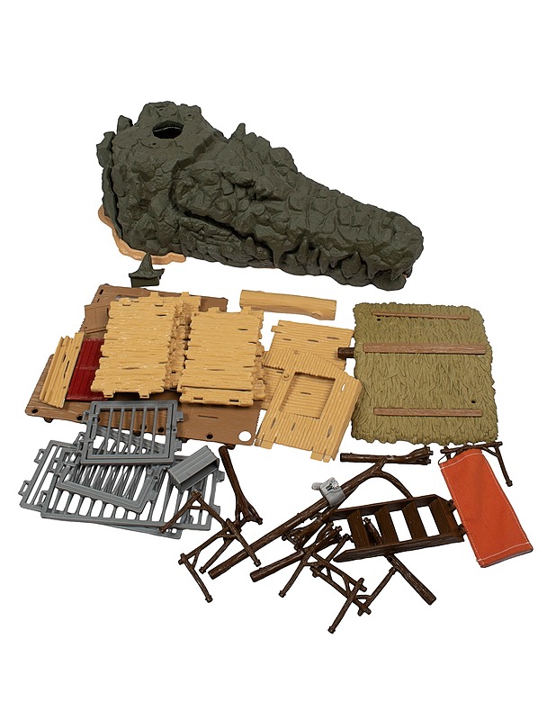 SCHLEICH Croco jungle research station lelu - Lasten lelut - 10105530171 - 0