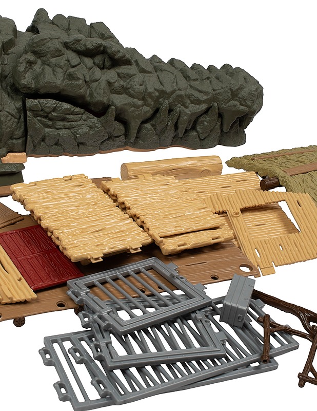 SCHLEICH Croco jungle research station lelu - Lasten lelut - 10105530171 - 2