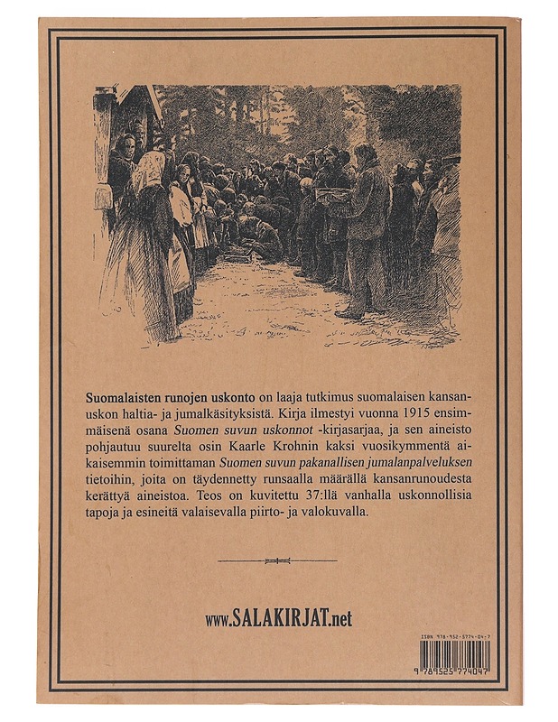 Suomesuvun Uskonnot - Kaarle Krohn - Historiakirjat - 10105530188 - 1