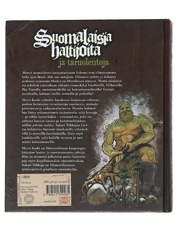Suomalaisia haltijoita ja taruolentoja - Koski, Mervi - Fantasia- ja scifi - 10105530201 - 1