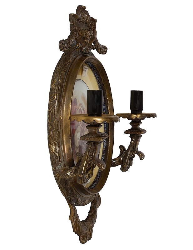 Worchester-seinävalaisin koristelautasella - Valaisimet - 10105530211 - 0