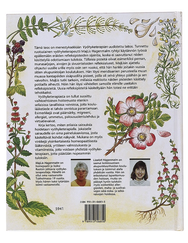 Vyöhyketerapia - MajLis Hagenmalm - Tietokirjat ja oppaat - 10105530231 - 1