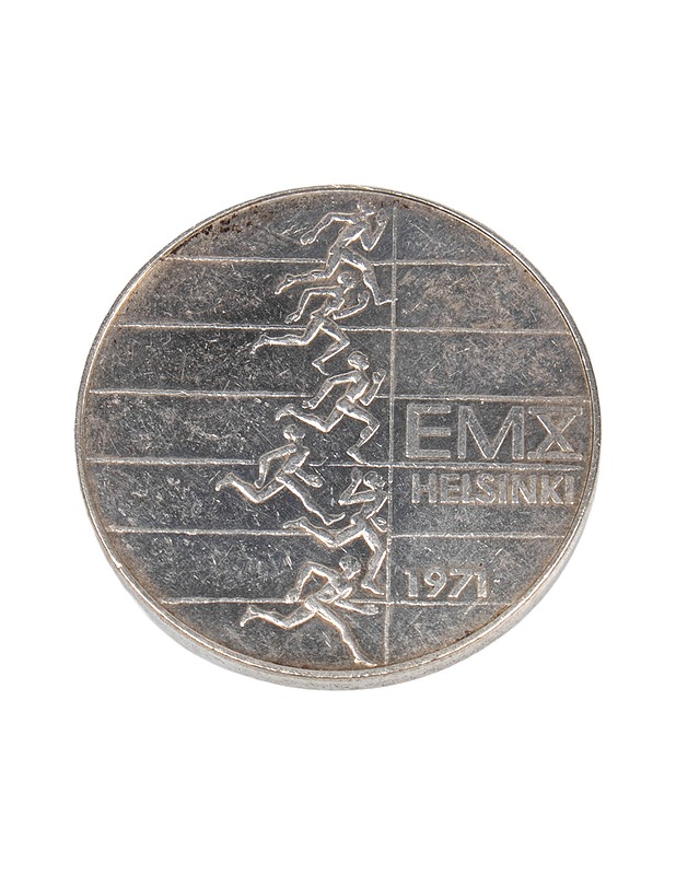 10 markkaa 1971 Yleisurheilun EM-kilpailut Helsinki - Korut - 10105530237 - 0