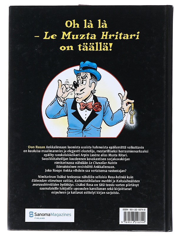 Musta Ritari ja muita Don Rosan parhaita - Rosa, Don - Sarjakuvat - 10105530243 - 1