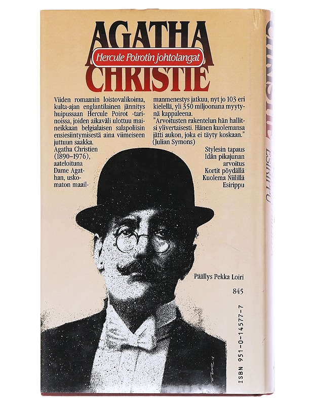 Hercule Poirotin johtolangat : viisi kuulua mysteeriä - Agatha Christie - Romaanit ja novellit - 10105530311 - 1