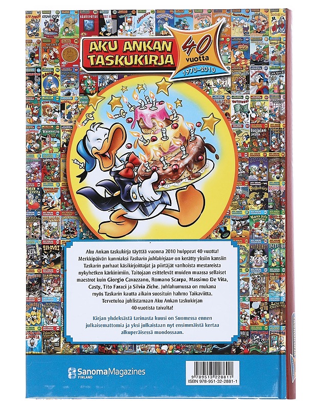 Taskarin juhlakirja : Aku Ankan taskukirja 40 vuotta 1971-2010 - Kastari, Anna - Sarjakuvat - 10105530324 - 1