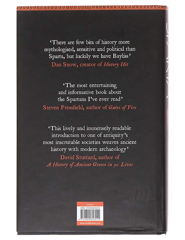 Sparta : the rise and fall of an ancient superpower - Andrew Bayliss - Historiakirjat - 10105530362 - 1