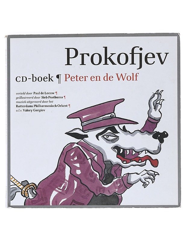 Prokofjev : Peter En De Wolf - Lastenkirjat - 10105530378 - 0