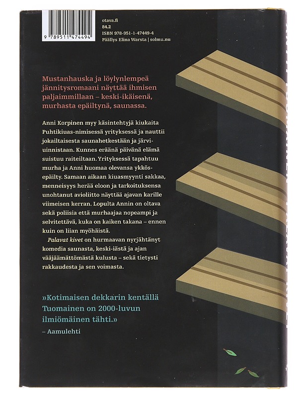 Palavat kivet - Antti Tuomainen - Jännitys ja dekkarit - 10105530379 - 1