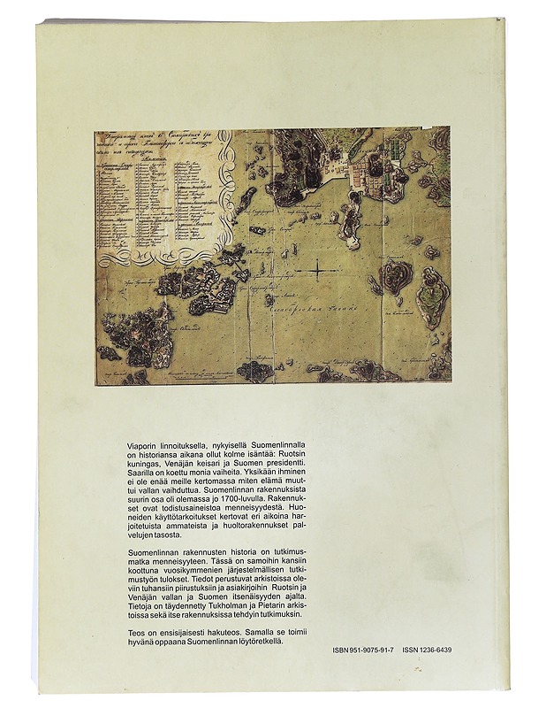 Suomenlinnan rakennusten historia - Kärki, Pekka - Tietokirjat ja oppaat - 10105530445 - 1