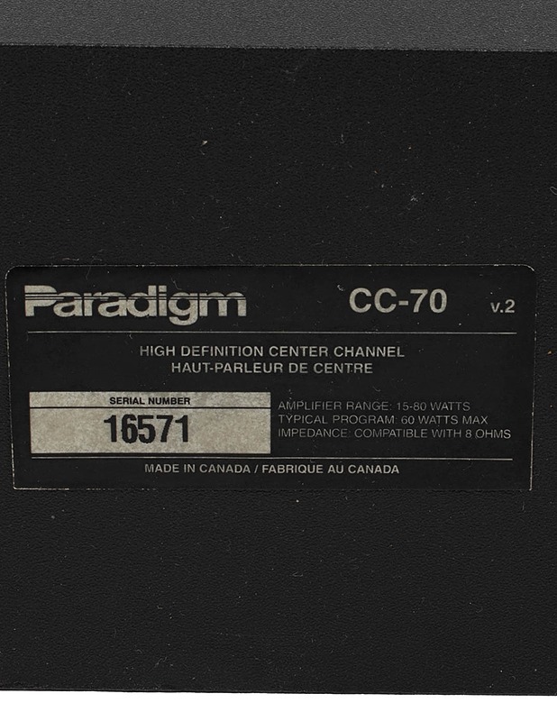 PARADIGM-keskikaiutin  - Audio - 10105530449 - 3