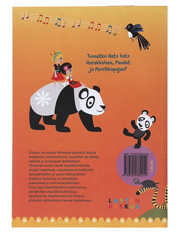 Mimmien lauluja - Lerche, Pauliina - Lastenkirjat - 10105530456 - 1