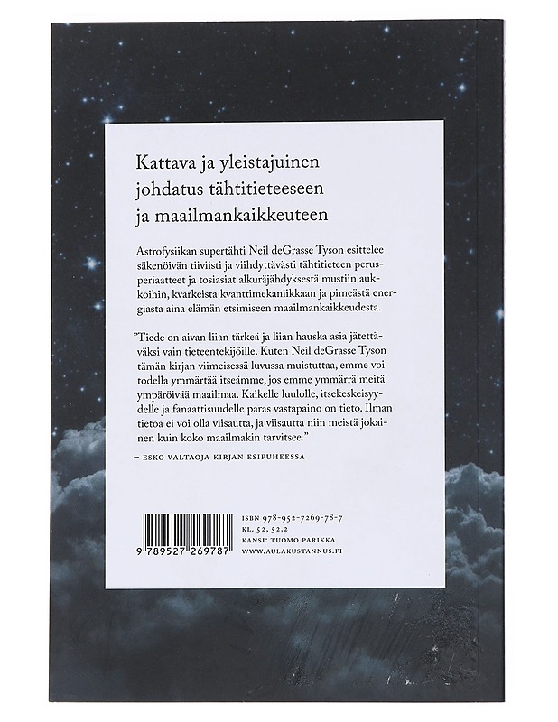 Tähtitiedettä kiireisille - Tyson, Neil deGrasse - Tietokirjat - 10105530534 - 1