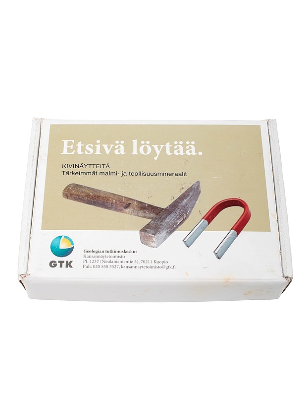 GEOLOGIAN TUTKIMUSKESKUS Etsivä löytää kivinäytesarja - Muut sisustustavarat - 10105530546 - 0