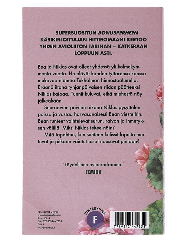 Ruotsalainen avioero - Herngren, Moa - Romaanit ja novellit - 10105530556 - 1
