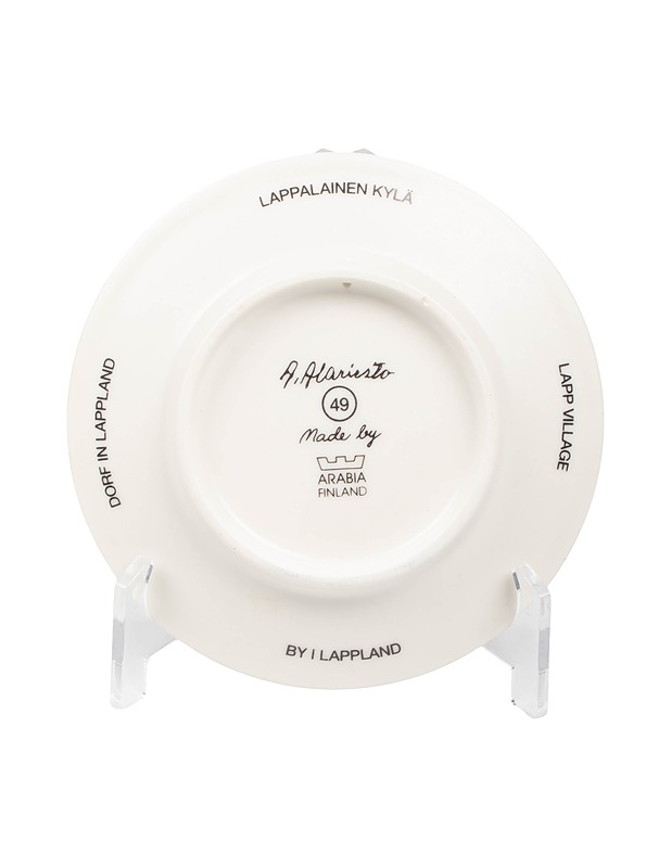 ARABIA Lappalainen kylä seinälautanen - Designsuosikit - 10105530580 - 2