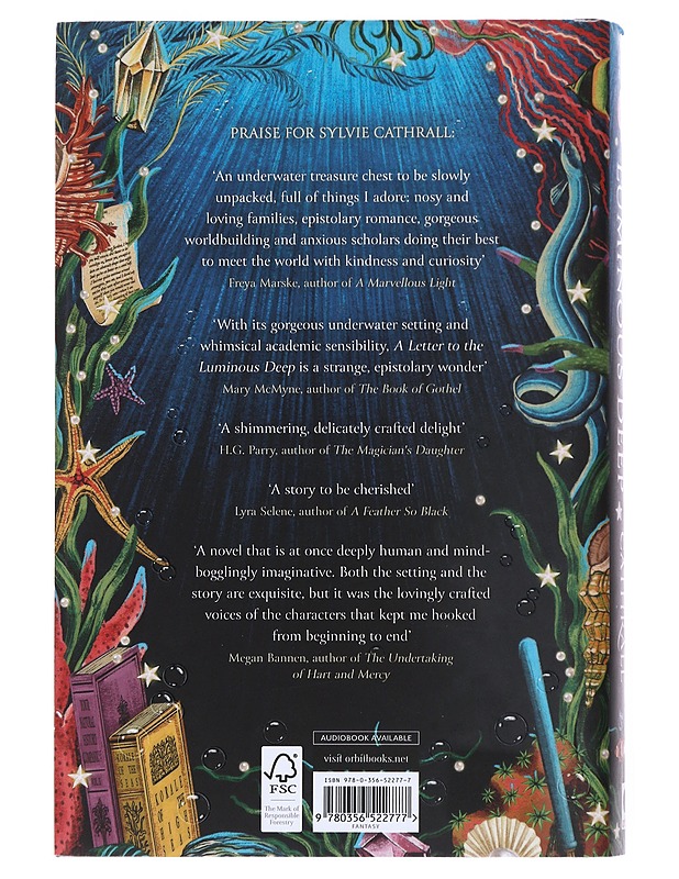 A letter to the luminous deep - Cathrall, Sylvie - Kaunokirjallisuus - 10105530594 - 1