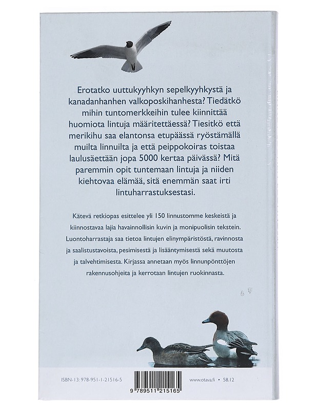 Linnut Suomen luonnossa - Halkka, Antti - Tietokirjat ja oppaat - 10105530674 - 1
