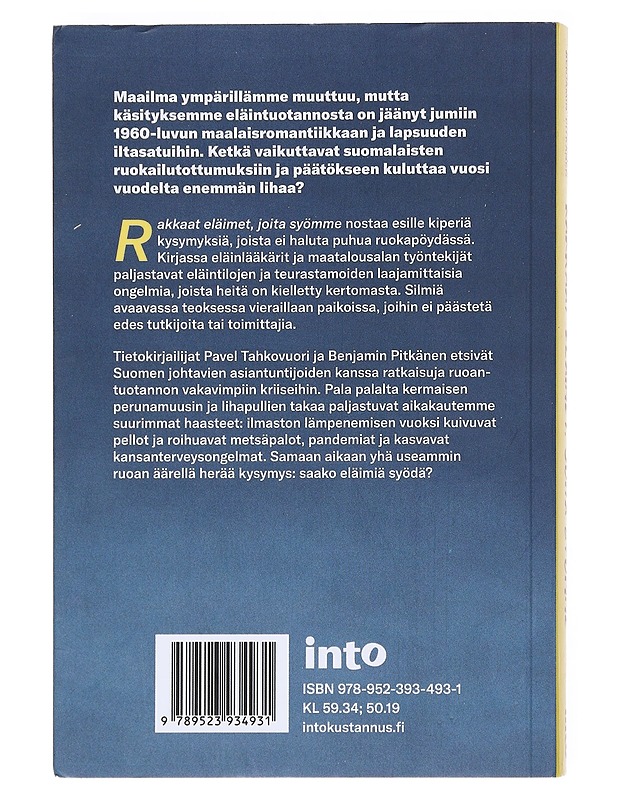 Rakkaat eläimet, joita syömme - Tahkovuori, Pavel - Tietokirjat ja oppaat - 10105530708 - 1