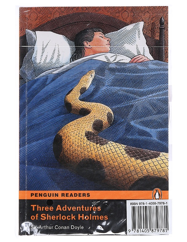 Three adventures of Sherlock Holmes - Doyle, Arthur Conan - Romaanit ja novellit - 10105530729 - 0