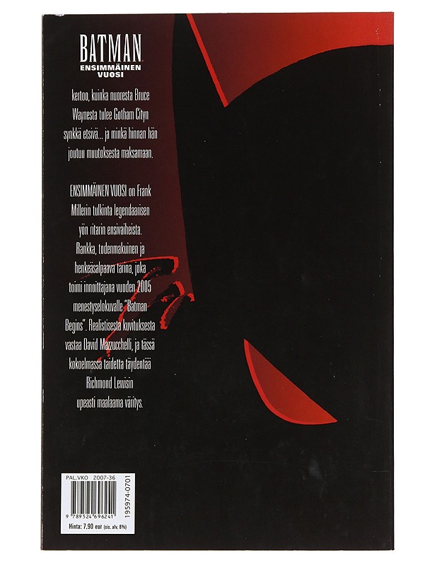 Batman : ensimmäinen vuosi - Miller, Frank - Sarjakuvat - 10105530728 - 1