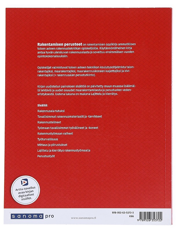 Rakentamisen perusteet - Myllärinen, Tomi - Tietokirjat ja oppaat - 10105530739 - 1