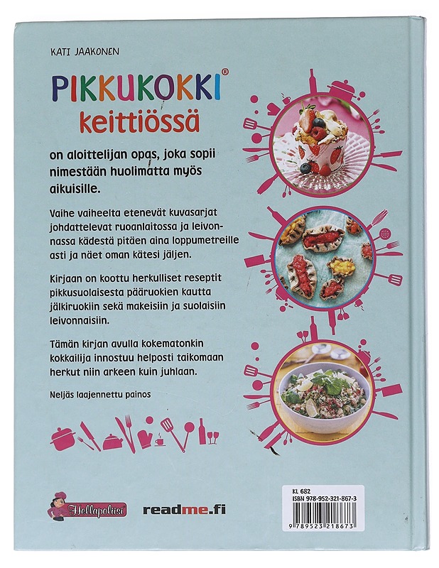 Pikkukokki keittiössä - Jaakonen, Kati - Ruokakirjat - 10105530741 - 1