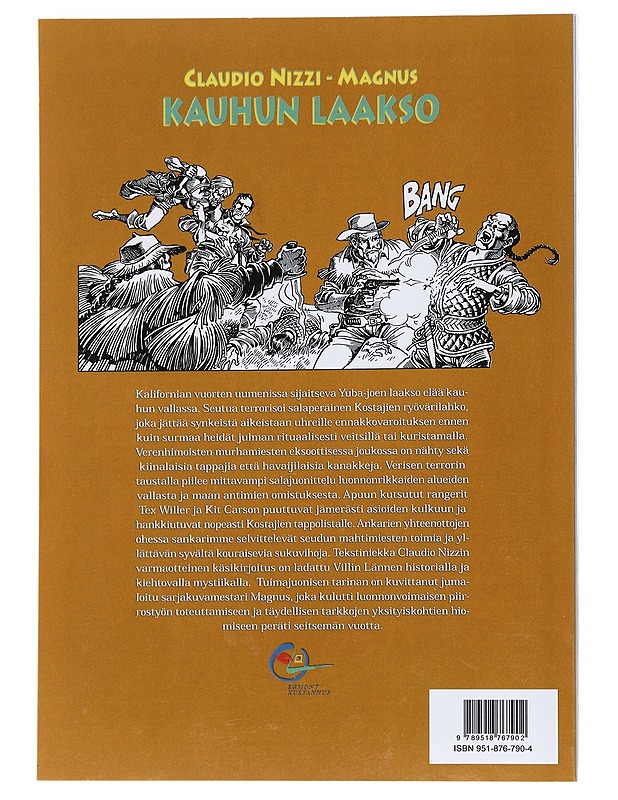 Kauhun laakso - Nizzi, Claudio - Sarjakuvat - 10105530772 - 1