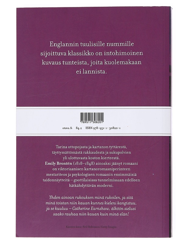 Humiseva harju - Brontë, Emily - Romaanit ja novellit - 10105530793 - 1