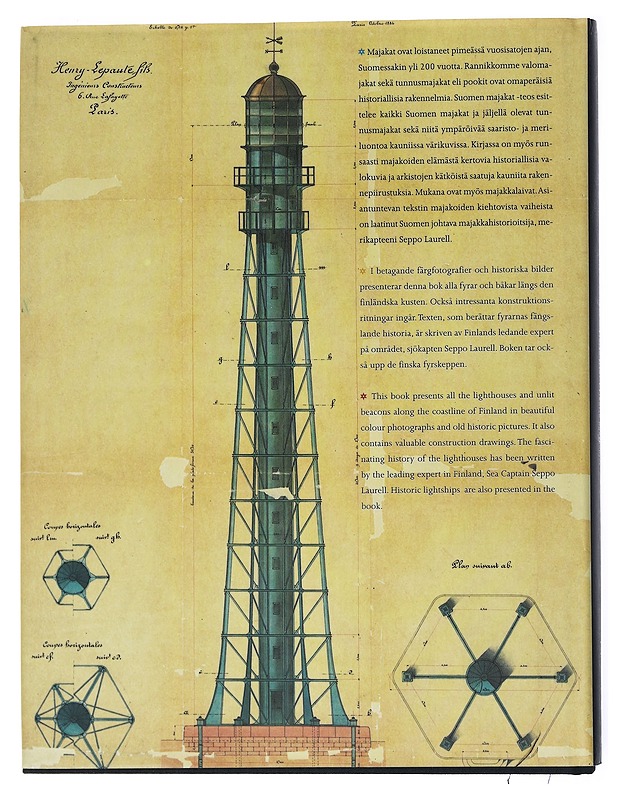 Suomen majakat = Finska fyrar = Finnish lighthouses - Seppo Laurell - Historiakirjat - 10105530812 - 1
