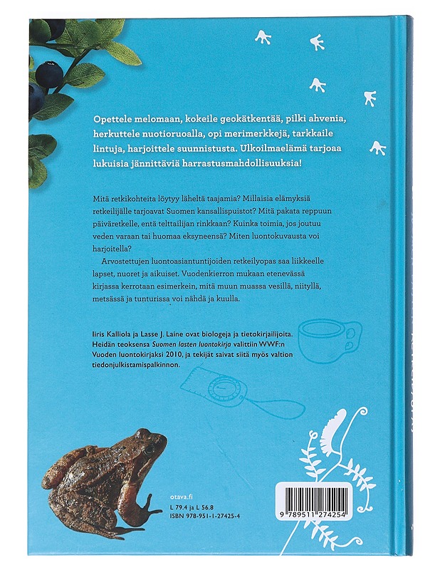 Suomen lasten retkeilyopas - Kalliola, Iiris - Tietokirjat ja oppaat - 10105530841 - 1