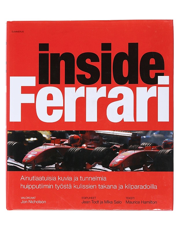 Inside Ferrari - Nicholson, Jon