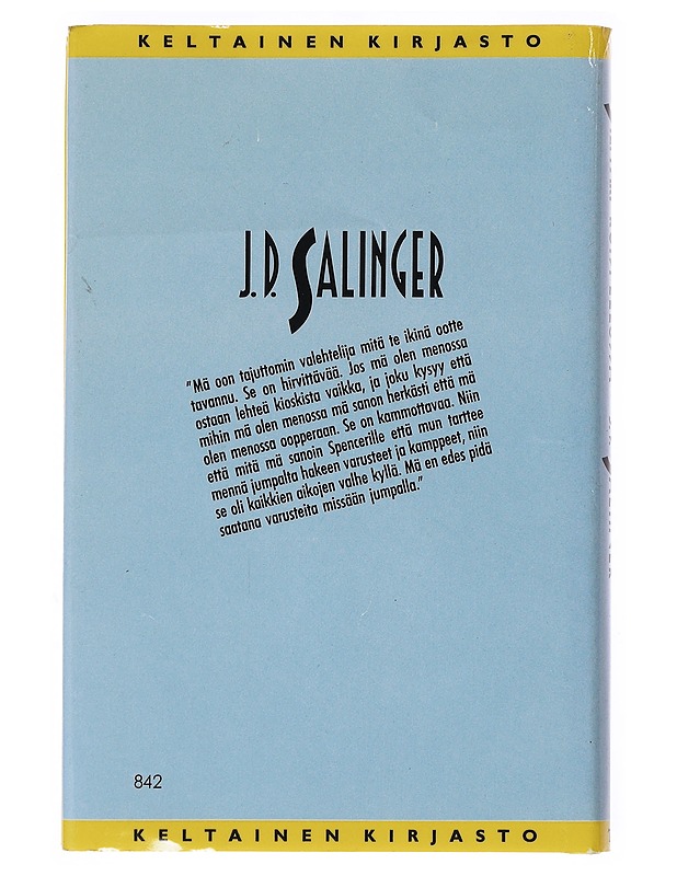 Sieppari ruispellossa - Salinger, J. D. - Romaanit ja novellit - 10105530870 - 1
