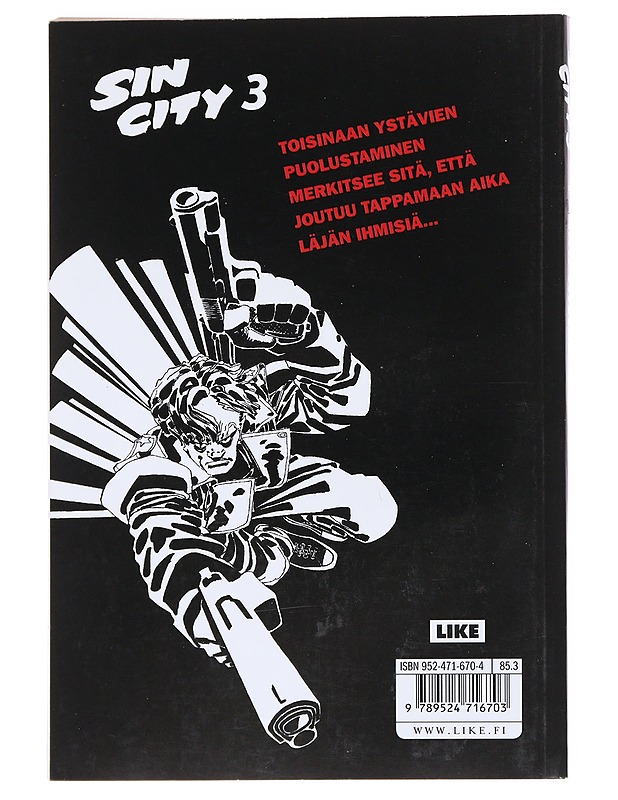 Sin City 3 : Kohtalokas tappo - Miller, Frank - Sarjakuvat - 10105530928 - 1