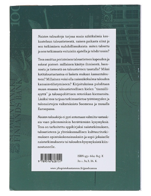 Naisten talouskirja - Vainio, Tiina - Historiakirjat - 10105530937 - 1