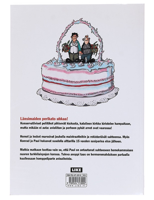 Voitte suudella sulhasta - Ralf König - Sarjakuvat - 10105530943 - 1