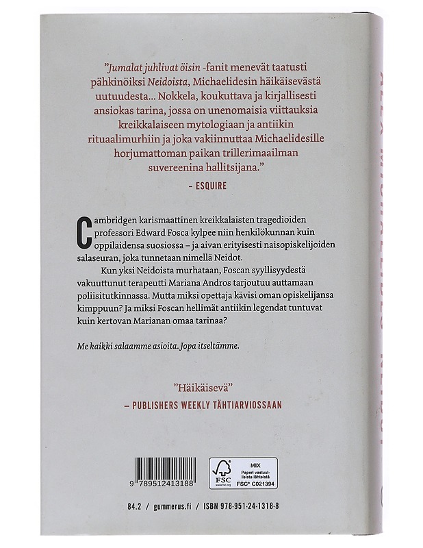 Neidot - Michaelides, Alex - Jännitys ja dekkarit - 10105530949 - 1