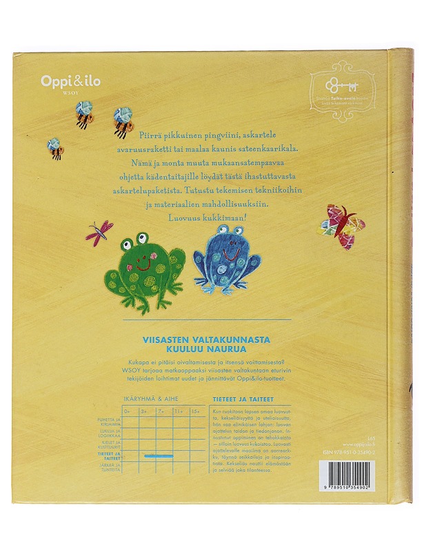 Luovaa puuhaa : oivaltavia askarteluideoita - Barlow, Amanda - Lastenkirjat - 10105531007 - 1