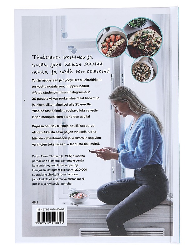 Ruokaa pienellä budjetilla : Viikon ateriat alle 25 eurolla - Thorsen, Karen Elene - Ruokakirjat - 10105531068 - 1