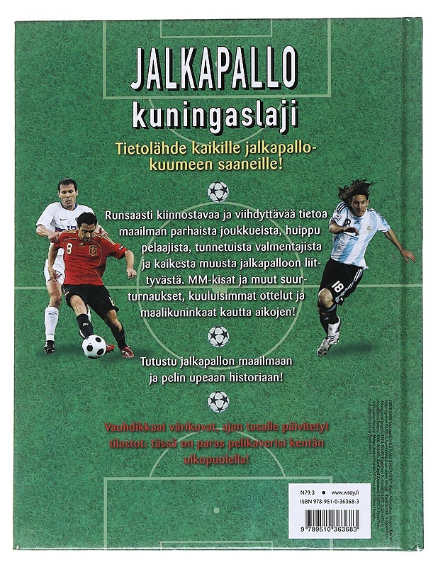 Jalkapallo Kuningaslaji - Clive Gifford - Kirja lahjaksi - 10105531077 - 1